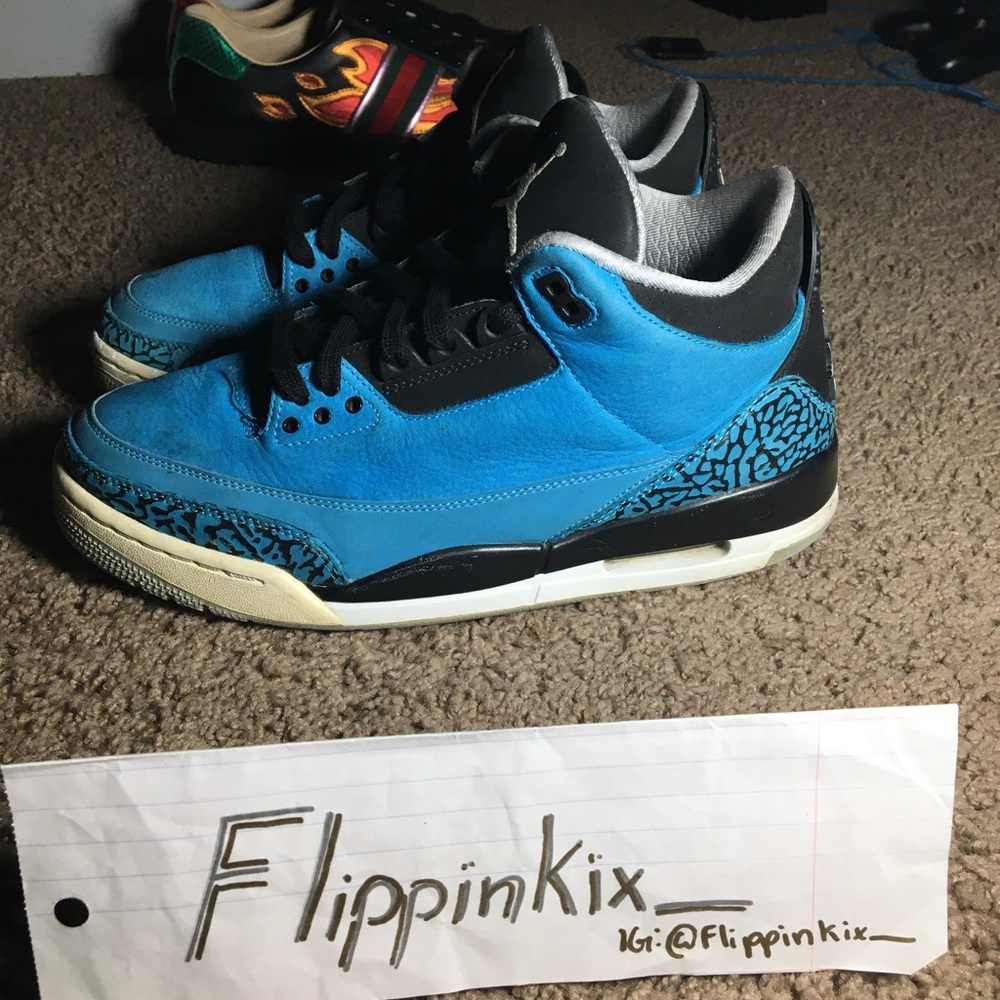 Air Jordan 3 Powder Blue